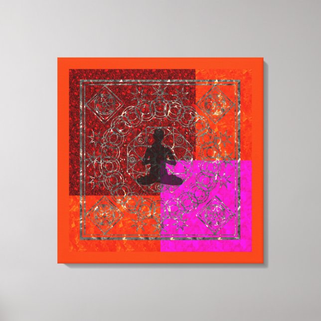 Meditation - Wrapped Canvas Print (Front)