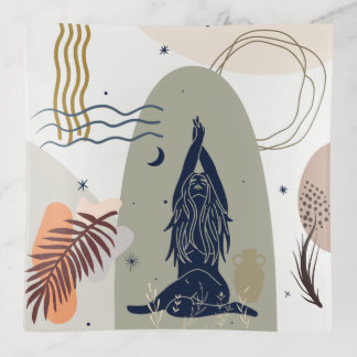 Meditation/Yoga Abstract Art Trinket Dish