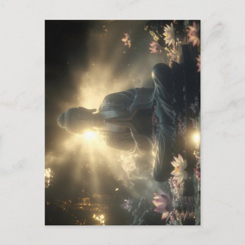 MEDITATION - YOGA - CARPE DIEM POSTCARD