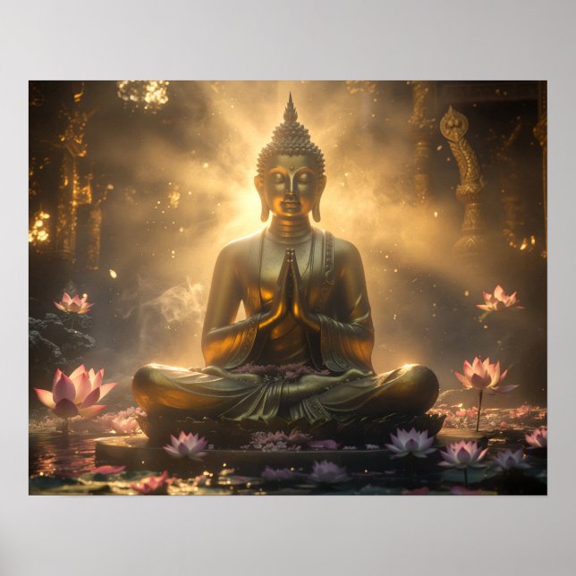 MEDITATION - YOGA - CARPE DIEM POSTER (Front)