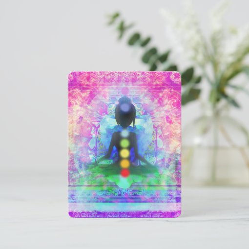 Meditation Yoga Invitation | Zazzle