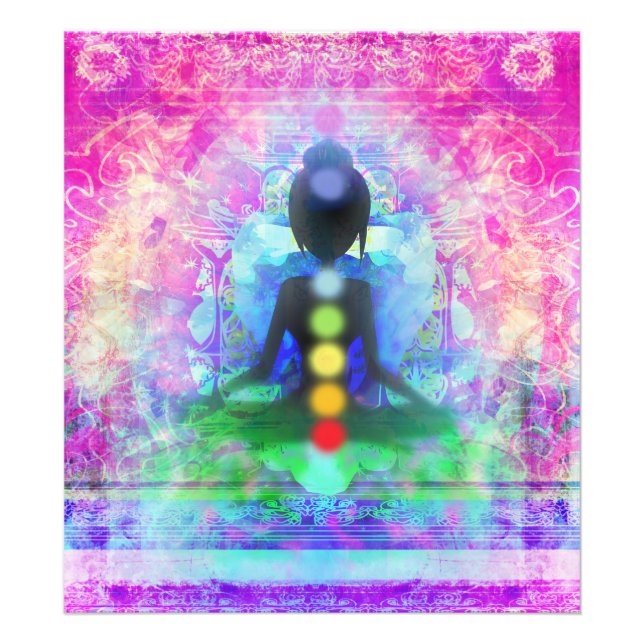 Meditation Yoga Kodak Professional Photo Paper Print (Front)
