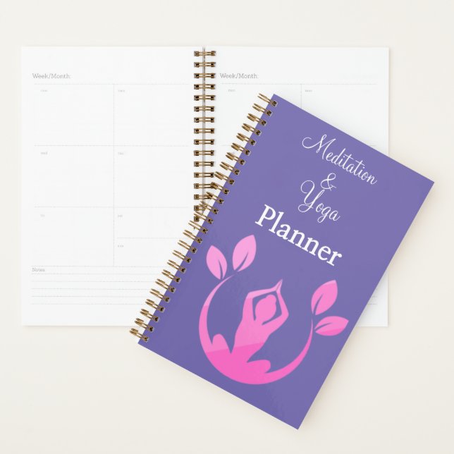Meditation & Yoga  Planner (Display)