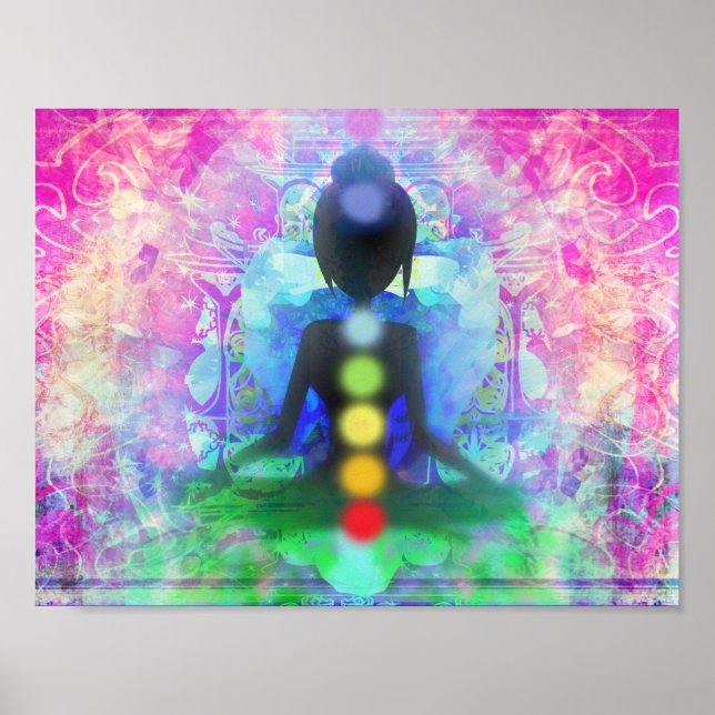 Meditation Yoga Poster Paper (Front)