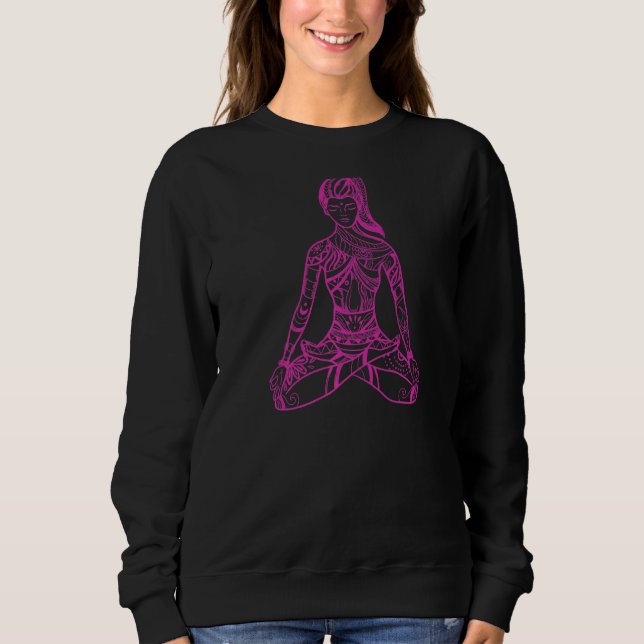 Meditation Yoga   Sweatshirt (Front)