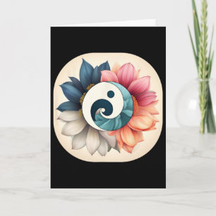 Meditation Yoga Tai Chi Qi Gong Za Zen Yin Yang Lo Card