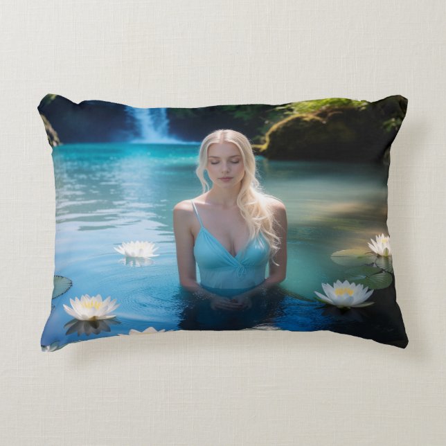 MEDITATION - YOGA - WELLNESS - CARPE DIEM ACCENT PILLOW (Front)
