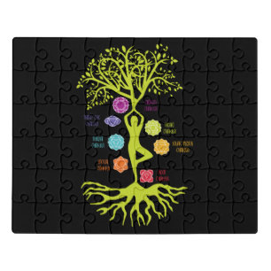 Meditation Zen Tree of Life Yoga Spiritual Jigsaw Puzzle