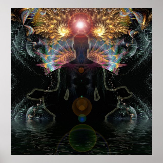 Meditational Visions Poster (Front)