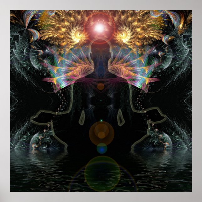 Meditational Visions Poster (Front)