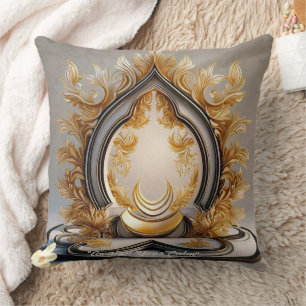 "Meditative Calm State" Throw Pillow