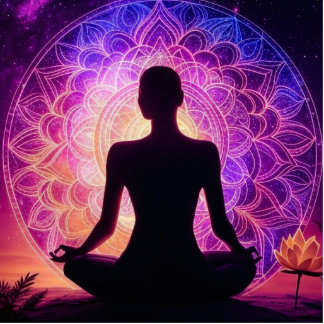 Meditative Mandala Cutout