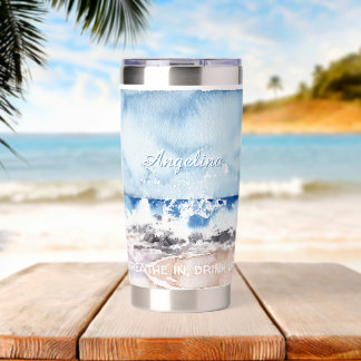Meditative Seaside Insulated Tumbler