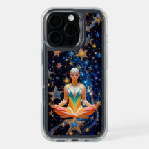 Meditative Woman – Mystical Galaxy design