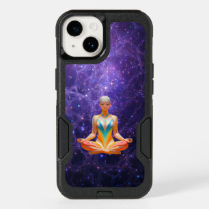 Meditative Woman & Mystical Galaxy - OtterBox iPhone 14 Case