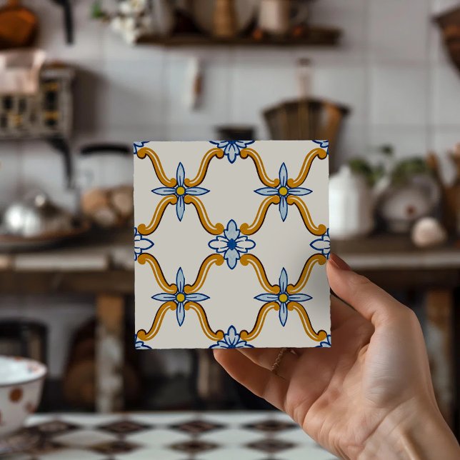 Mediterranean Azulejo Home Decor Gift Ceramic Tile (Coasters, Drink Coasters, Coaster Set, Home Decor,
Housewarming Gift, Coffee Table Decor)