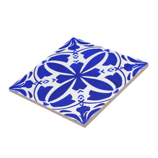 Mediterranean Blue Ceramic Tile