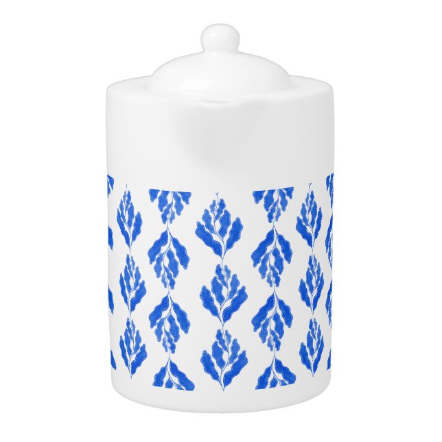 Mediterranean Blue Teapot (Front)