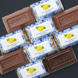 Mediterranean Blue Tile Lemon Bridal Shower  Hershey's Miniatures<br><div class="desc">Mediterranean Bridal Shower Theme - Mediterranean Italian Blue Tile Lemon Bridal Shower Candy Favors Hershey's Miniatures!</div>