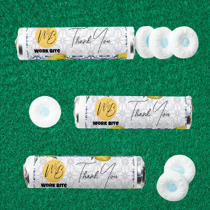 Mediterranean Business Logo Promotional Thank you Breath Savers® Mints