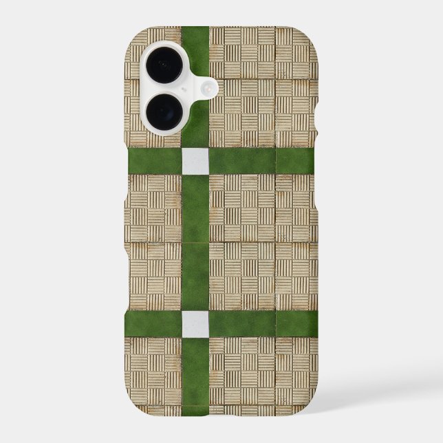 Mediterranean Ceramic Tiles Photo Case-Mate iPhone Case (Back)