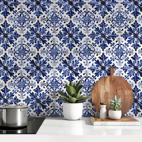 Mediterranean Charm Wallpapers Azulejo Tiles Wallpaper