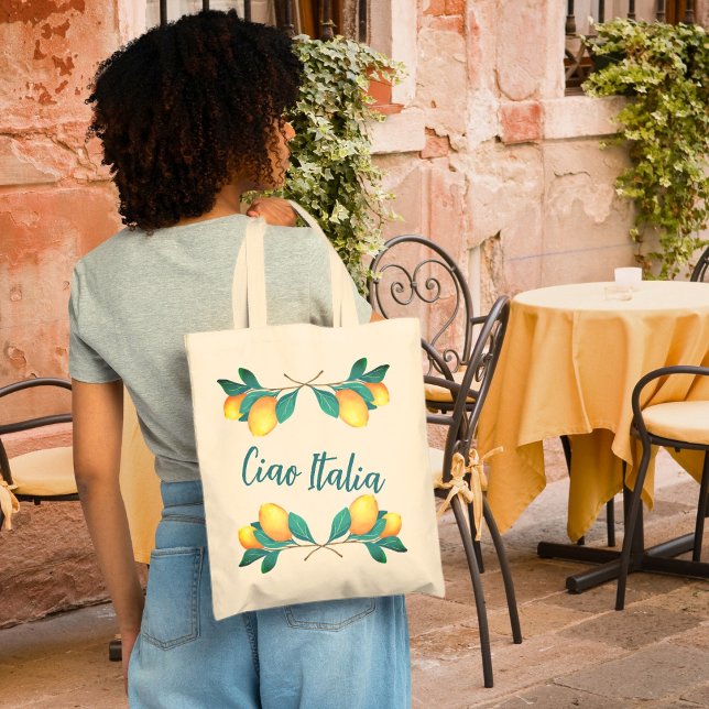 Mediterranean Ciao Italia Italy Tote Bag (Creator Uploaded)