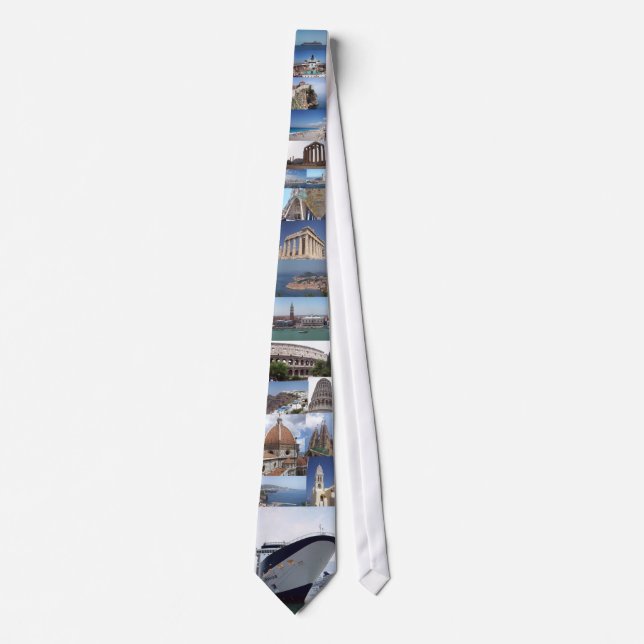 Mediterranean Cruise Neck Tie (Front)