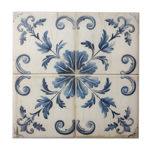 mediterranean design simulated four in one  ceramic tile