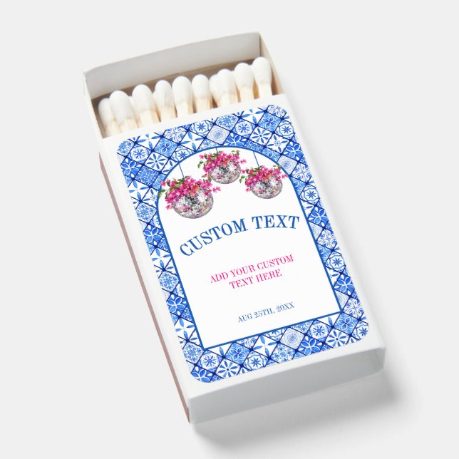 Mediterranean Disco Bounganvillea Matchboxes (Front Open)