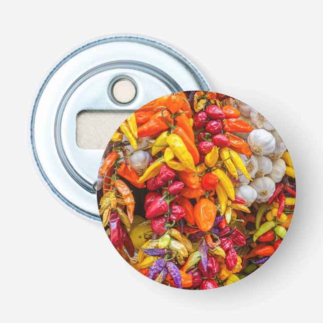Mediterranean flavors bottle opener (Front)