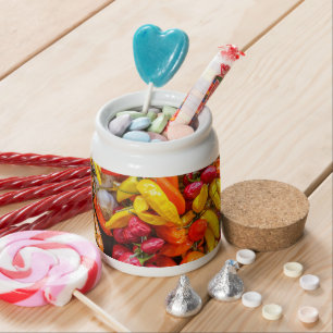 Mediterranean flavors candy jar