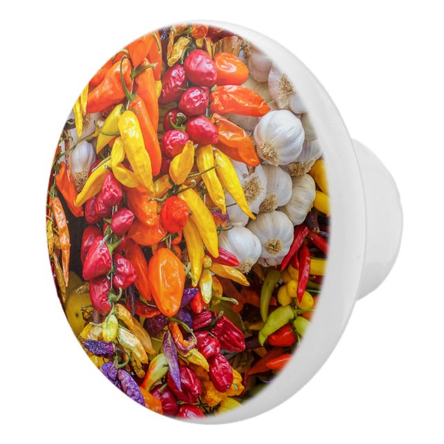 Mediterranean flavors ceramic knob (Right)