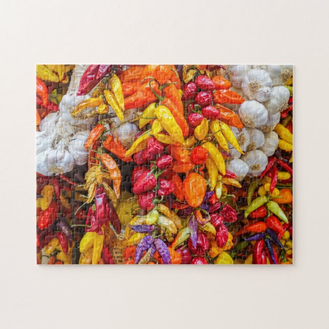 Mediterranean flavors jigsaw puzzle (Horizontal)