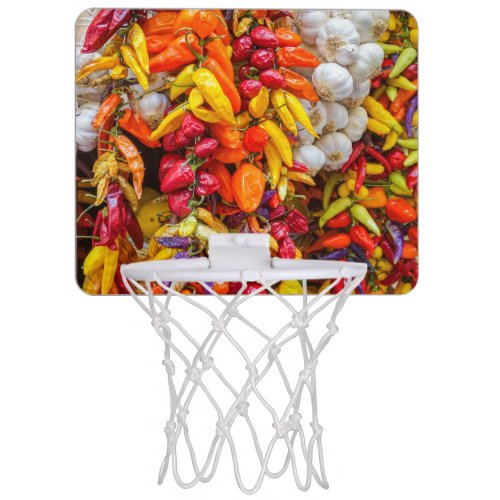 Mediterranean flavors mini basketball hoop