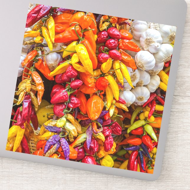 Mediterranean flavors sticker (Detail)