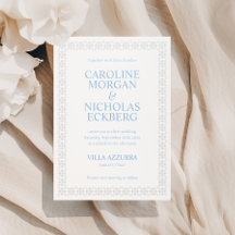 Mediterranean Frame Wedding