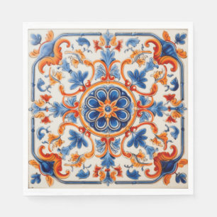 Mediterranean Garden Napkins