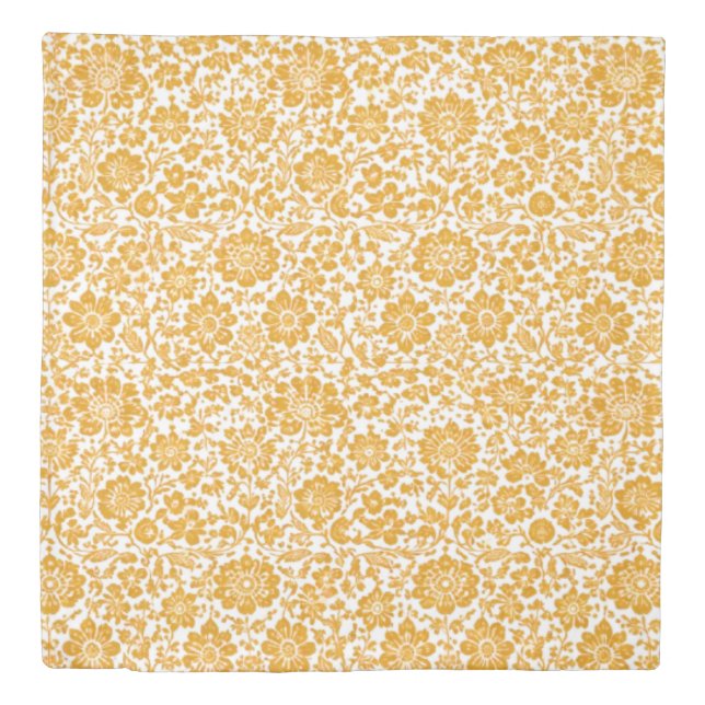 Mediterranean Gold Duvet Cover (Front)