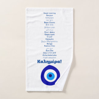 Mediterranean Hand Towel for Gifts.