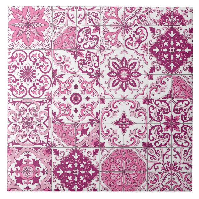 Mediterranean hues/ Azulejo tiles (Front)