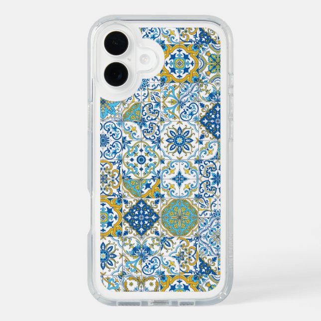 Mediterranean hues/ Azulejo tiles Speck iPhone Case (Front)