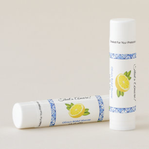 Mediterranean Italian That's Amore Bridal Shower Lip Balm