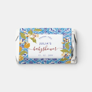 Mediterranean Lemon Amalfi Coast Baby Shower Hershey's Miniatures