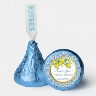 Mediterranean Lemon & Blue Tile Hershey®'s Kisses®