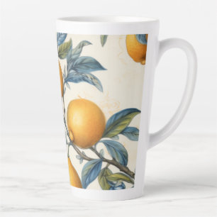 Mediterranean Lemon Grove Latte Mug