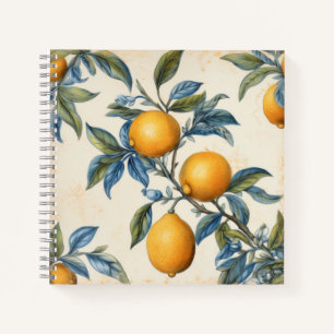 Mediterranean Lemon Grove Notebook