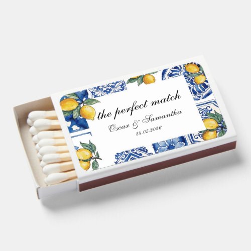 Mediterranean Lemon Wedding | “The Perfect Match "