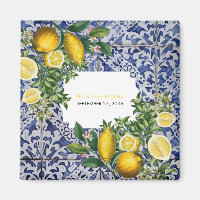 Mediterranean Lemons Portuguese Wedding Favor