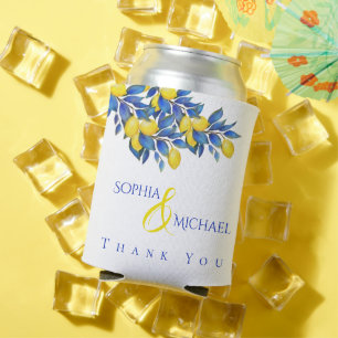Mediterranean-Lemons-Wedding-Thank You- Can Cooler